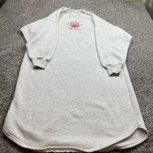 Opryland Hotel Country Christmas Sweatshirt Dress Womens L XL Oversized Gray